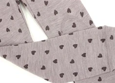 Name It purple dove hjerter legging merinould